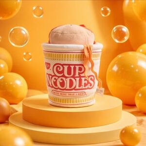 Cup Noodles Stuffed Toy - Orange Delight